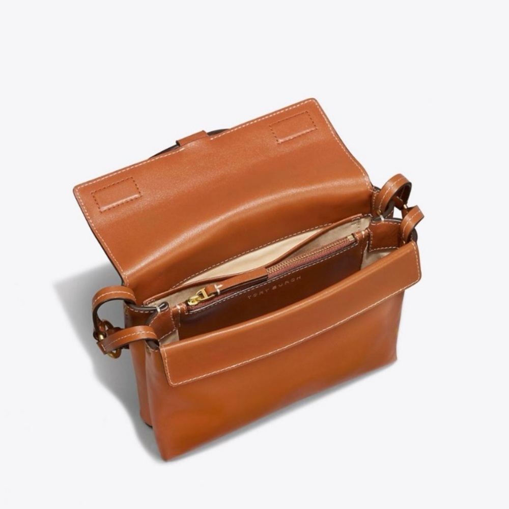Tory Burch Leather Miller Crossbody Bag - Picture 11 of 16